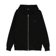 Zebra Motief Hoodie Zwart Paul Smith , Black , Heren