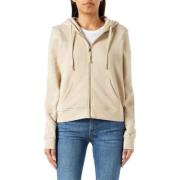 Chenille Hoodie met Rits Tommy Hilfiger , Beige , Dames