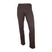 Moderne Fit Chino Broek Bruin Meyer , Brown , Heren