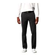 Moderne pasvorm Flex Dream Finish Chino Grijs Meyer , Gray , Heren