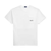 Polo shirt 26/1 jersey-ssl-tsh 710951623001 Ralph Lauren , White , Her...