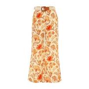 Casual Katoenen Broek Zimmermann , Orange , Dames