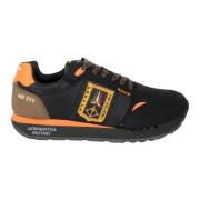 Tricolori Running Sneakers Zwart Oranje Aeronautica Militare , Multico...