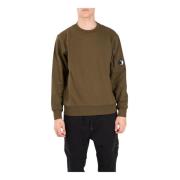 Katoenen crewneck sweatshirt met geborduurd logo C.p. Company , Green ...