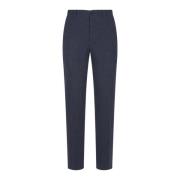 Blauwe Roma Broek Etro , Blue , Heren