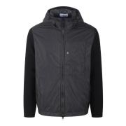 Wollen Cardigan Jas Fw24 Regular Fit Stone Island , Black , Heren