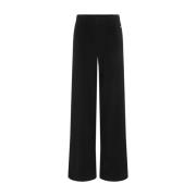 Wijde broek Vika Raffaello Rossi , Black , Dames