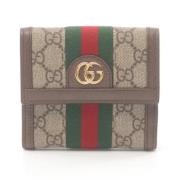 Pre-owned Coated canvas wallets Gucci Vintage , Multicolor , Dames