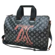 Pre-owned Canvas louis-vuitton-bags Louis Vuitton Vintage , Black , He...