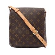 Pre-owned Canvas louis-vuitton-bags Louis Vuitton Vintage , Brown , Da...