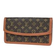 Pre-owned Canvas louis-vuitton-bags Louis Vuitton Vintage , Brown , Da...