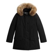 Zwarte Arctic Parka Jas Woolrich , Black , Dames