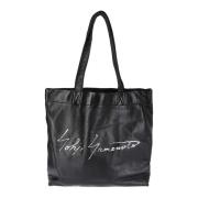 Handtekening Tote Tas Yohji Yamamoto , Black , Dames