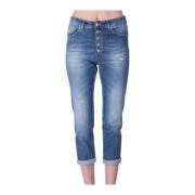 Stijlvolle Cropped Jeans Dondup , Blue , Dames