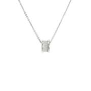 Pre-owned White Gold necklaces Bvlgari Vintage , Gray , Dames