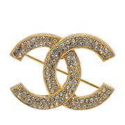 Pre-owned Metal chanel-jewelry Chanel Vintage , Yellow , Dames