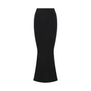 Zwarte Zeemeermin Gebreide Rok Rick Owens , Black , Dames