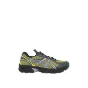 Gele lage sneakers met gel technologie Asics , Multicolor , Dames