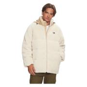 Beige Puffer Hooded Coat Tommy Hilfiger , Beige , Heren