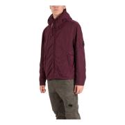 Nylon Chrome-R Jas met Rits C.p. Company , Purple , Heren