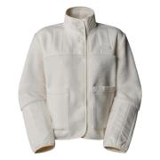 Witte Fleece Jas The North Face , White , Dames