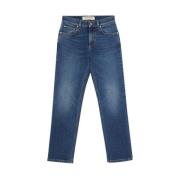 Stone Washed Denim Jeans Regular Fit Roy Roger's , Blue , Dames