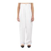 Witte Katoenen Jeans Curzio Jacquemus , White , Dames