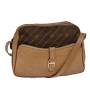 Pre-owned Leather gucci-bags Gucci Vintage , Brown , Dames