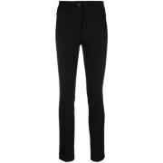 Zwarte Grenoble Broek Moncler , Black , Dames