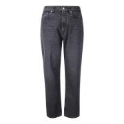 Straight Katoen Vijf-Pocket Jeans Our Legacy , Gray , Heren