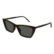 Mica Thin SUN SL 737 Zonnebril Saint Laurent , Brown , Dames