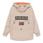 Beige Mink Skidoo 1993 Jas Napapijri , Beige , Heren