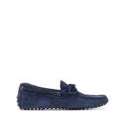 Blauwe Strikdetail Loafers Tod's , Blue , Heren