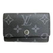 Pre-owned Canvas key-holders Louis Vuitton Vintage , Gray , Dames