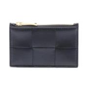 Pre-owned Leather wallets Bottega Veneta Vintage , Black , Dames