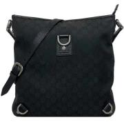 Pre-owned Canvas gucci-bags Gucci Vintage , Black , Dames