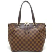 Pre-owned Canvas louis-vuitton-bags Louis Vuitton Vintage , Brown , Da...