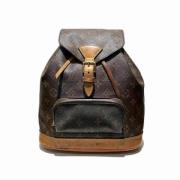 Pre-owned Canvas louis-vuitton-bags Louis Vuitton Vintage , Brown , Da...