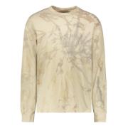 Geribbeld katoenen T-shirt John Elliott , Beige , Dames