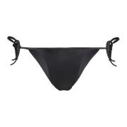 Gedrukte Tie Side Bikini Hipster Dsquared2 , Black , Dames