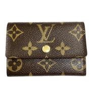 Pre-owned Fabric wallets Louis Vuitton Vintage , Brown , Dames