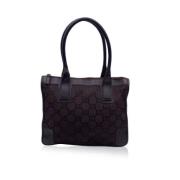 Pre-owned Leather gucci-bags Gucci Vintage , Brown , Dames