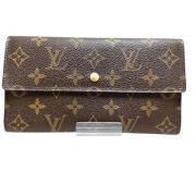 Pre-owned Fabric wallets Louis Vuitton Vintage , Brown , Dames