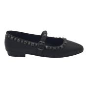 Studded Mary Jane Schoenen ASH , Black , Dames