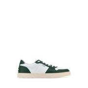 Tweekleurige Leren Sneakers Tod's , Green , Heren