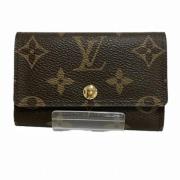 Pre-owned Canvas key-holders Louis Vuitton Vintage , Brown , Dames