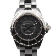 Pre-owned Metal watches Chanel Vintage , Black , Heren