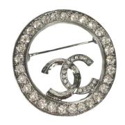 Pre-owned Metal chanel-jewelry Chanel Vintage , Gray , Dames