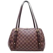 Pre-owned Canvas handbags Louis Vuitton Vintage , Brown , Dames