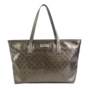 Pre-owned Canvas gucci-bags Gucci Vintage , Brown , Dames